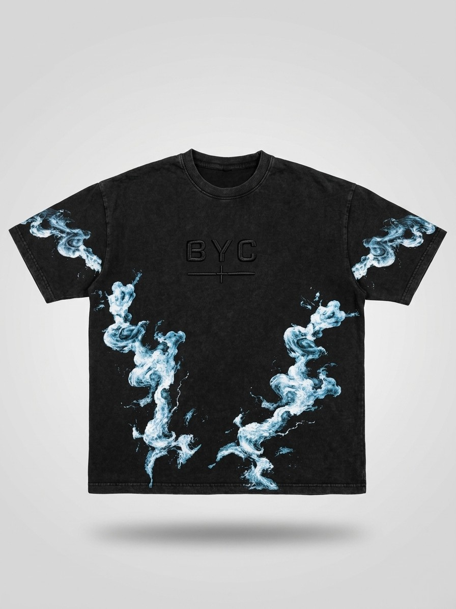 Cobalt Smoke Vintage Tee