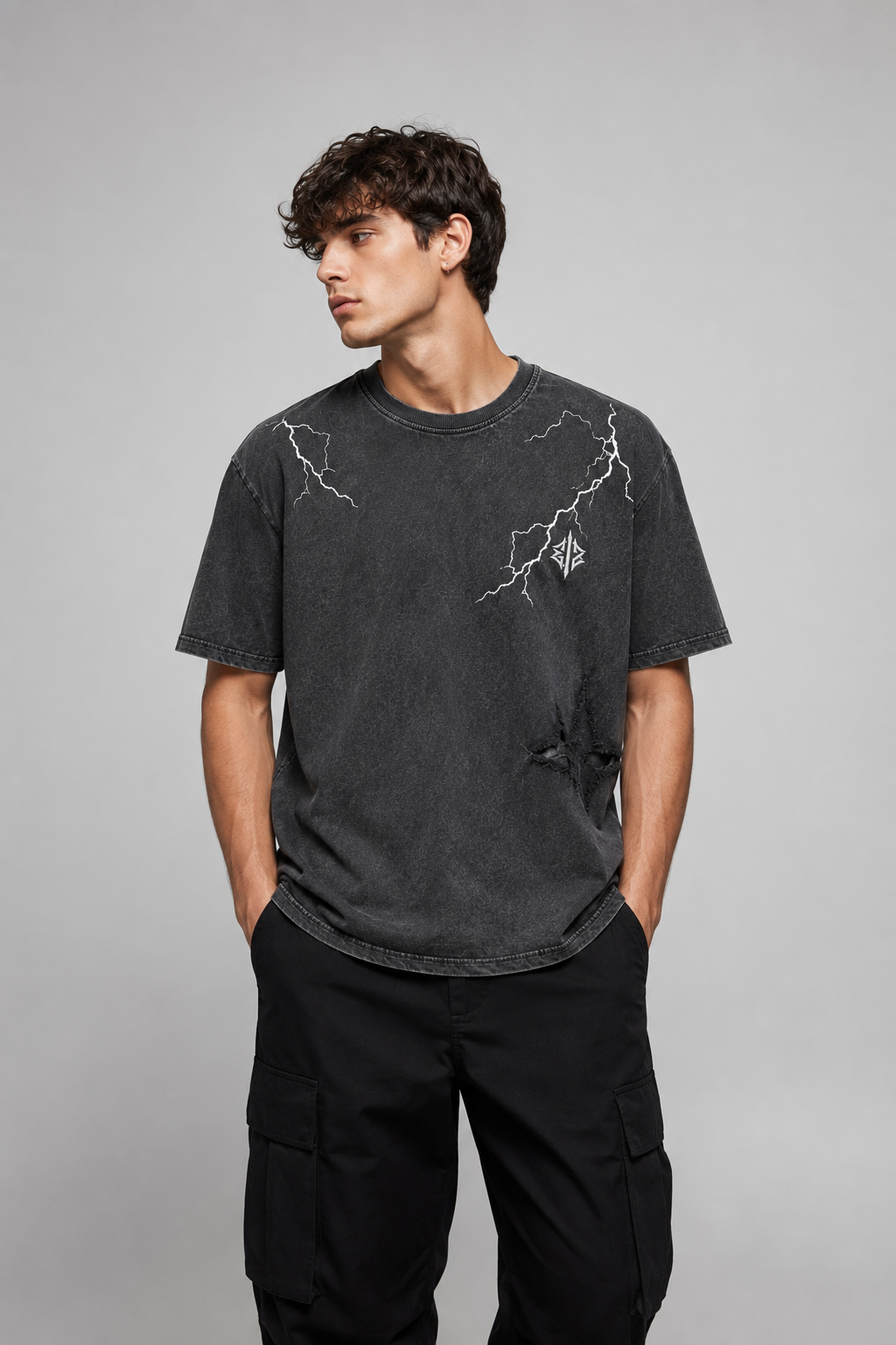 The Storm Acid Wash Tee